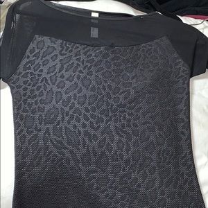 Sexy tight dress w sheer arms